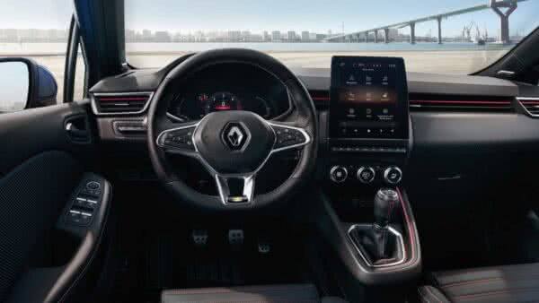 novo-Renault-Clio-8-600x338 Renault Clio 2024: Fotos, Preços, Ficha Técnica, Novidades